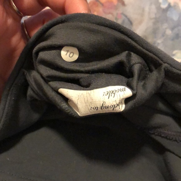 Charcoal Grey Lululemon Leggings - Picture 2 of 5